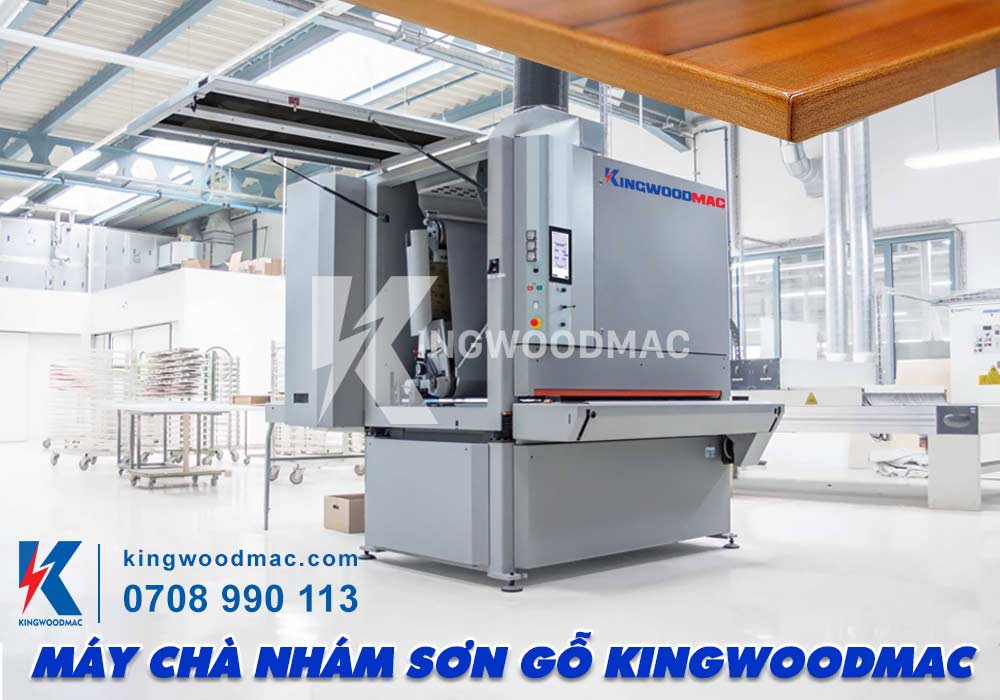 Máy Chà Nhám Sơn Gỗ Kingwoodmac