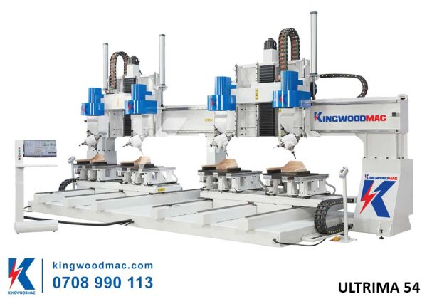 Máy CNC Gia Công Trung Tâm 5 Trục 4 Đầu Ultrima 54 | KINGWOODMAC