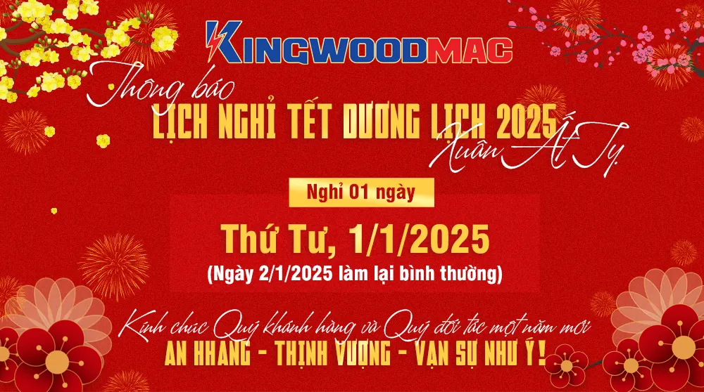 THÔNG BÁO NGHỈ TẾT DƯƠNG LỊCH 2025