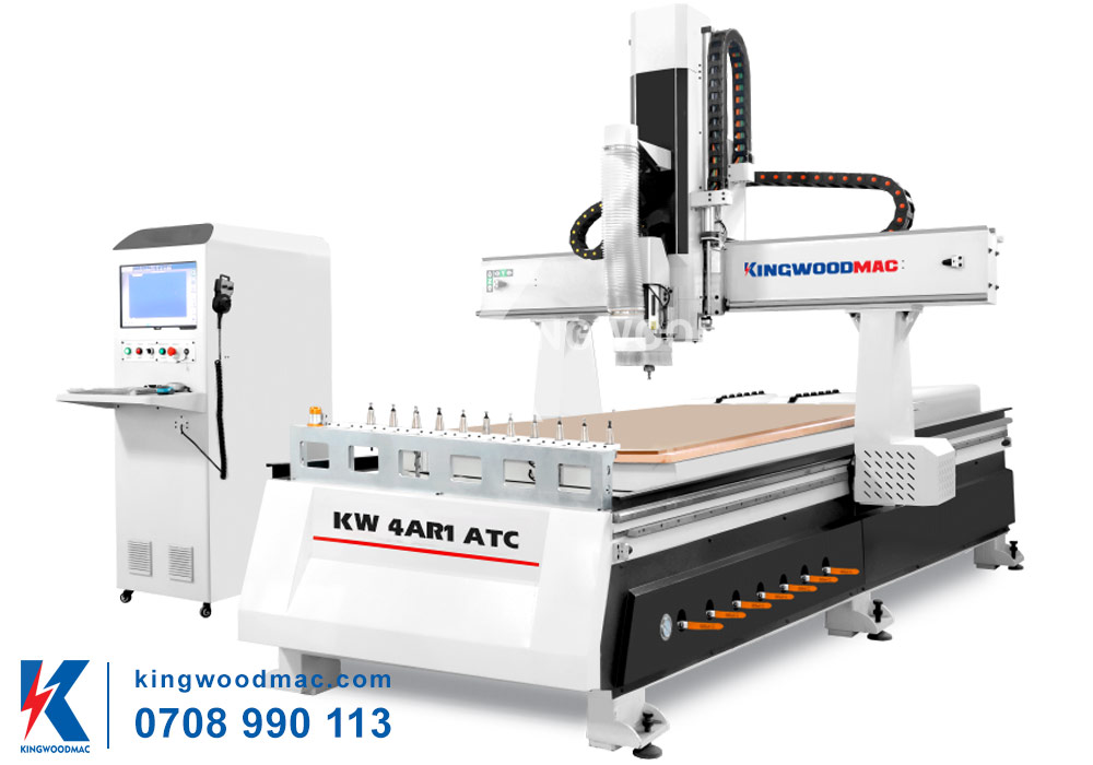 MÁY CNC 4 TRỤC THAY DAO TỰ ĐỘNG - KW 4AR1 ATC