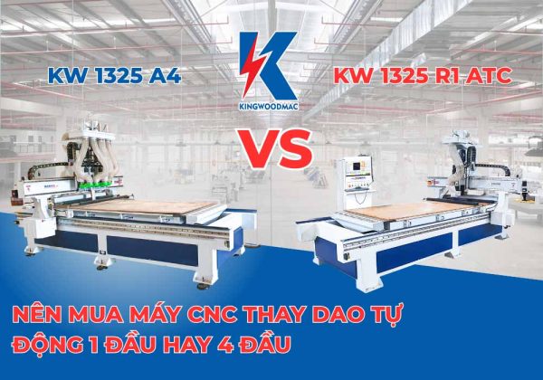 nen mua may cnc thay dao tu dong 1 dau hay 4 dau