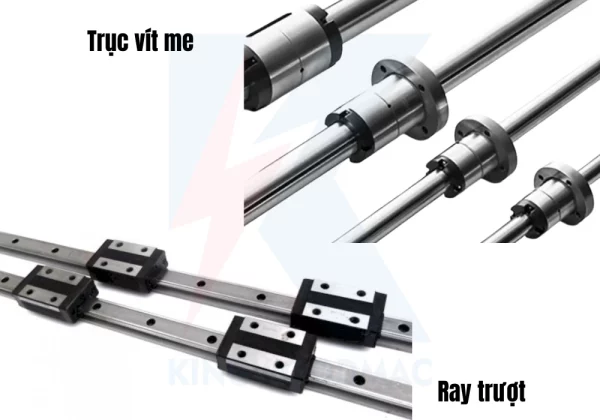 RAY TRƯỢT VÀ TRỤC VÍT ME