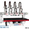 Máy CNC 4 đầu độc lập thay dao tự động - KW 1325 ATC4