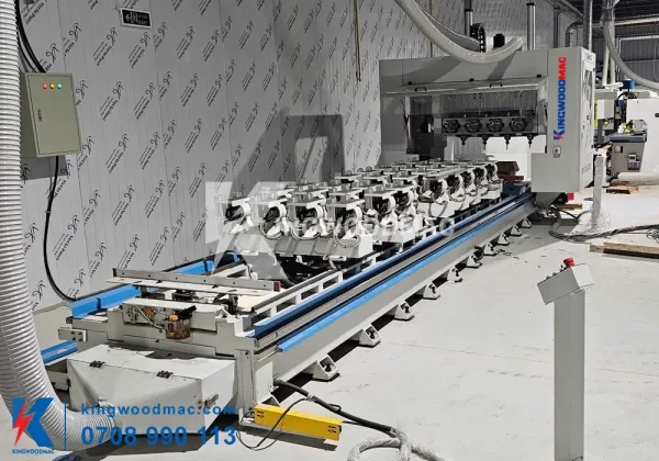 MÁY PHAY CNC 4 TRỤC 16 DAO KẸP XOAY 180 ĐỘ – KW T4X4 24S TẠI XƯỞNG KHÁCH