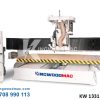 Máy CNC ROUTER THAY DAO TỰ ĐỘNG TÍCH HỢP TRỤC BÀO XOAY 180 ĐỘ - KW 1331 R1P ATC