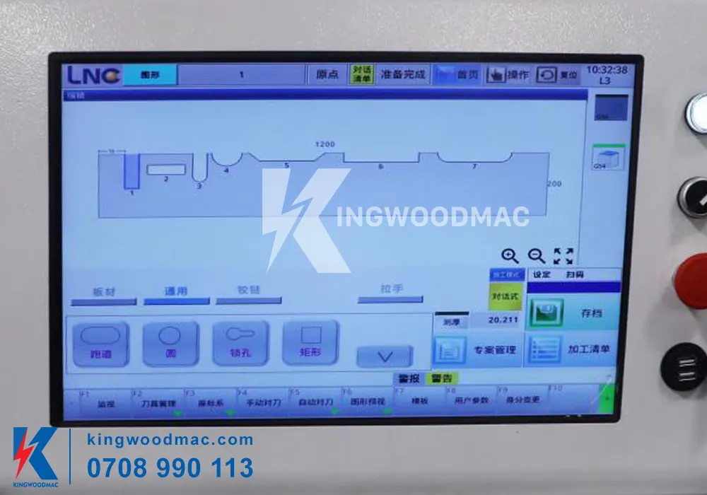 HỆ THỐNG ĐIỀU KHIỂN MÁY PHAY KHOAN CNC 2 PHƯƠNG 3 TRỤC THAY DAO TỰ ĐỘNG - KW 3000 R3 ATC HỆ THỐNG ĐIỀU KHIỂN MÁY PHAY KHOAN CNC 2 PHƯƠNG 3 TRỤC THAY DAO TỰ ĐỘNG - KW 3000 R3 ATC