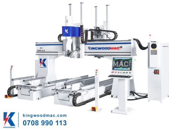 MÁY CNC 3D 5 TRỤC 2 ĐẦU ĐỘC LẬP - TWIN 2+2