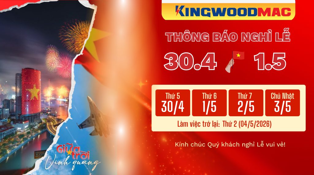 Thông báo lịch nghỉ lễ 30/4 và 1/5/2026