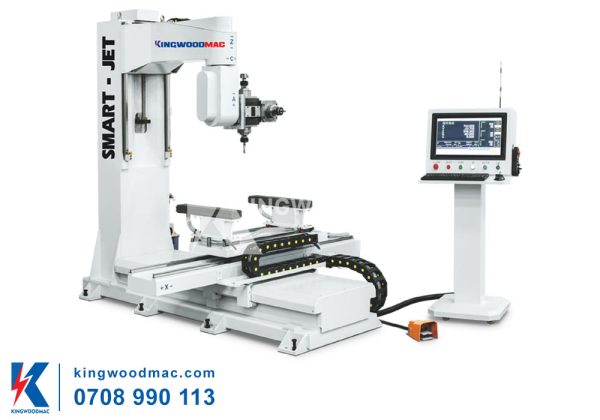 MÁY CNC 3D 5 TRỤC 4 DAO BÀN ĐƠN - SMART JET