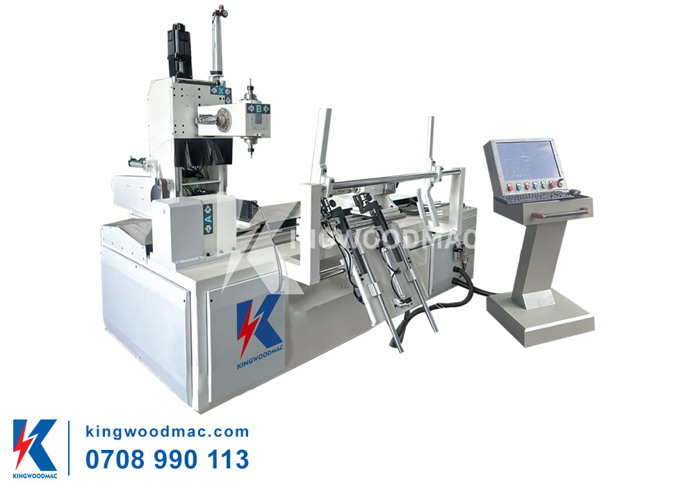 Máy phay tiện gỗ CNC 5 trục