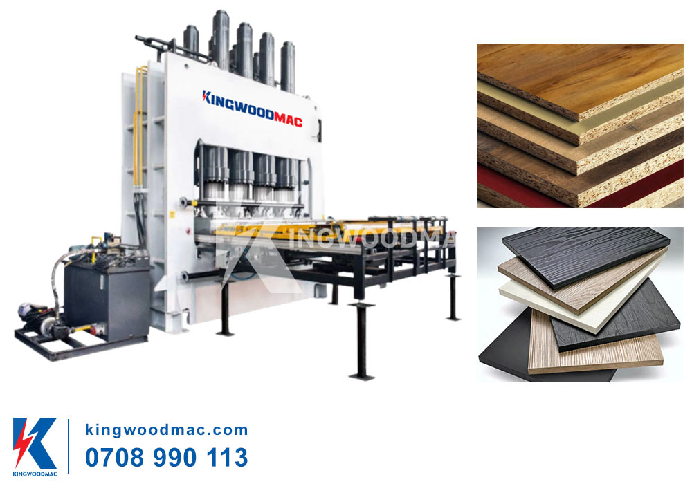 Máy ép melamine 2000T