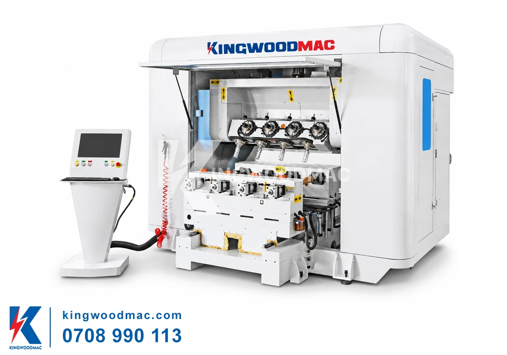 Máy phay tiện cnc 16 đầu 1 bàn